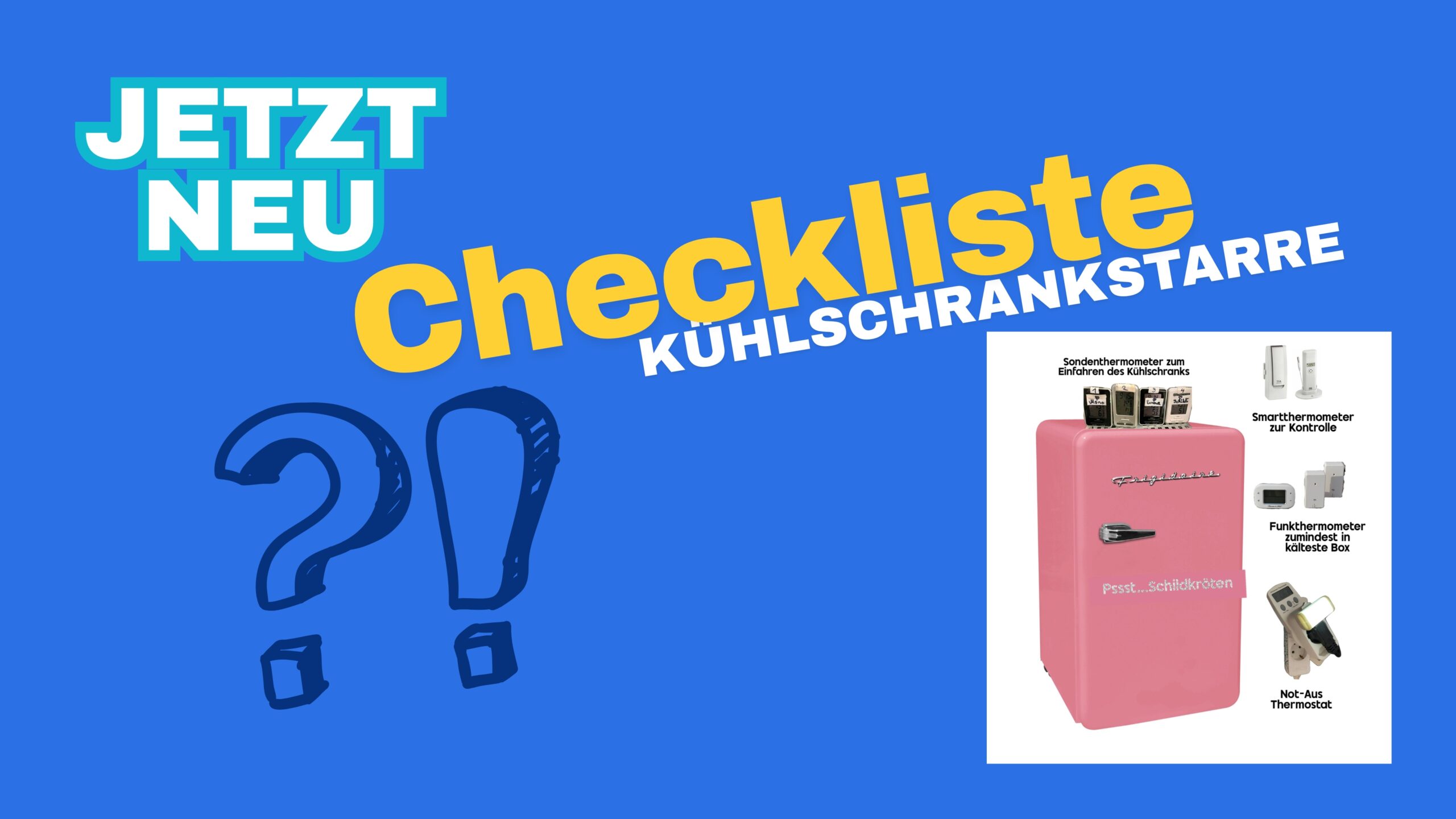 Checkliste Kühlschrank-Überwinterung
